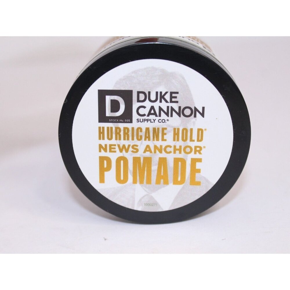 Duke Cannon Hurricane Hold News Anchor Pomade Max. Hold Matt Finish 4.6 oz New‎
